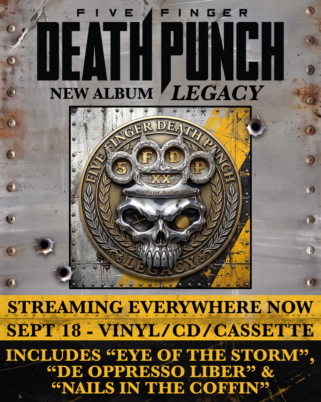 FIVE FINGER DEATH PUNCH NEW ALBUM 