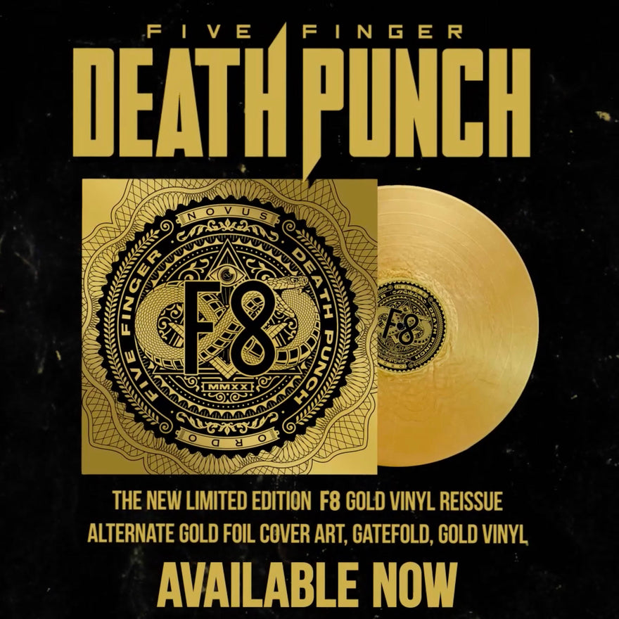 🔥 F8 Limited Edition Gold LP has arrived! 🔥