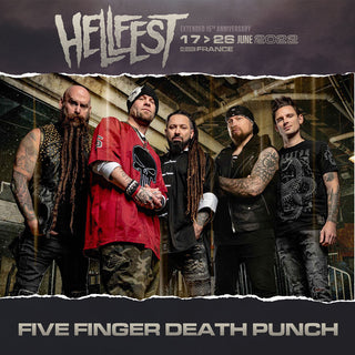 5FDP are playing the extended 15th Anniversary Hellfest Open Air Festival