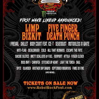 5FDP to headline the Rebel Rock Fest 2021