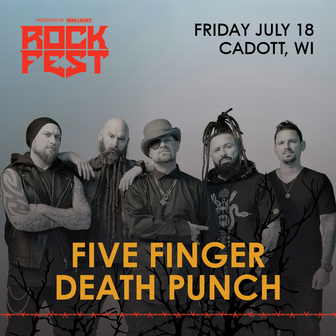 5FDP Join the ROCK FEST LINE UP!