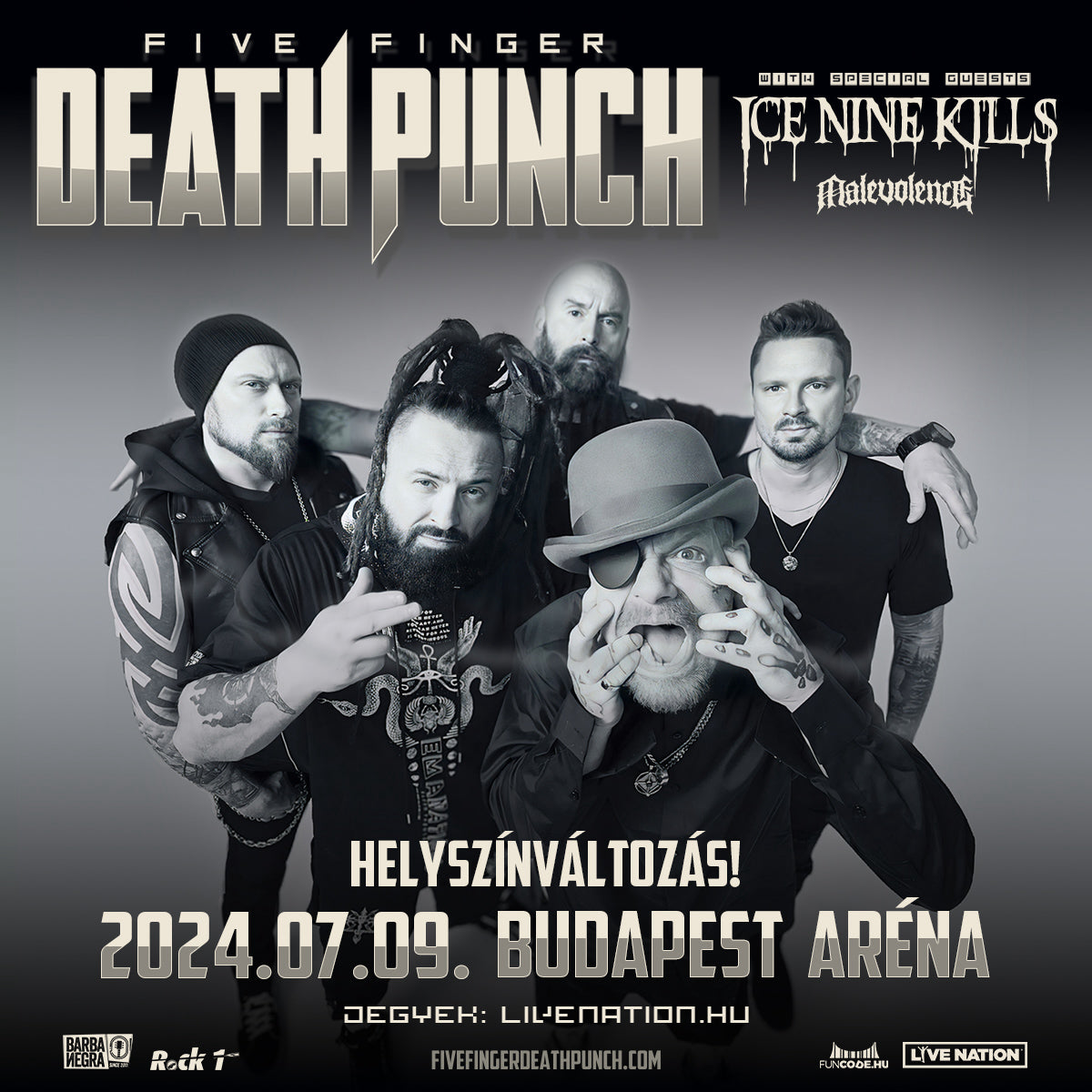 Budapest Venue Change!