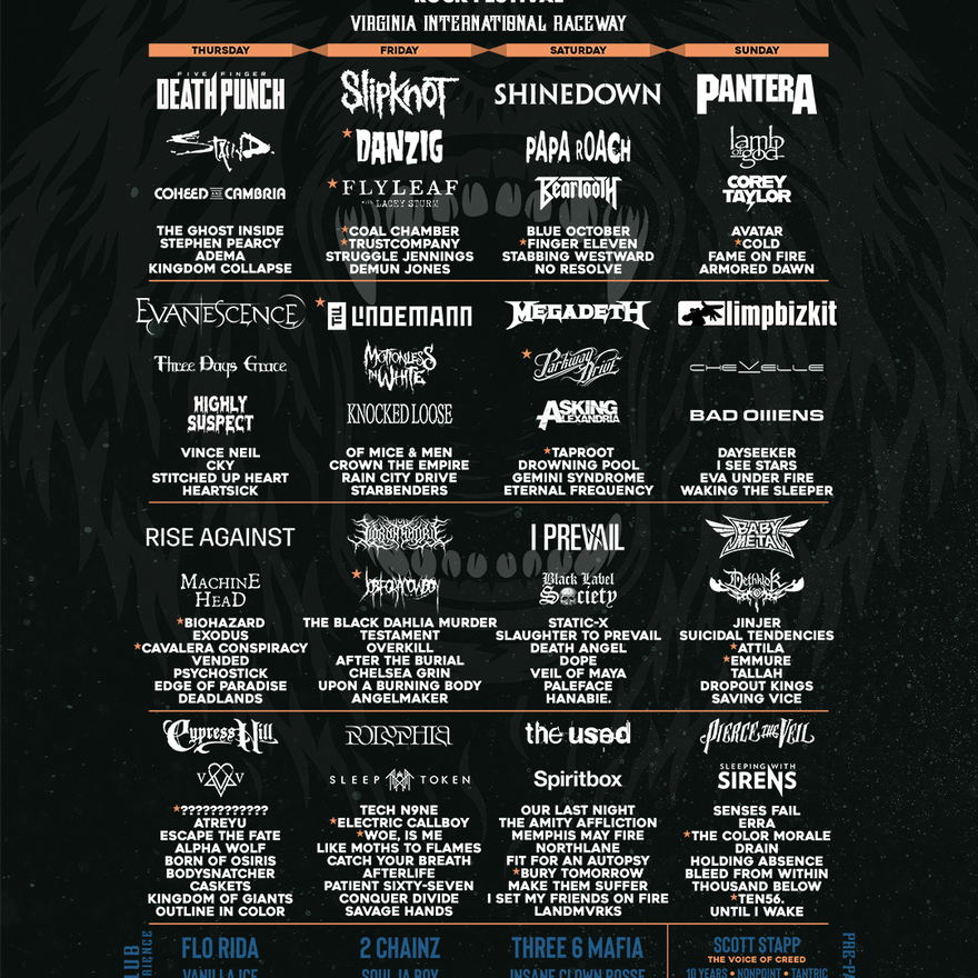 5FDP TO HEADLINE BLUE RIDGE ROCK FEST 2023