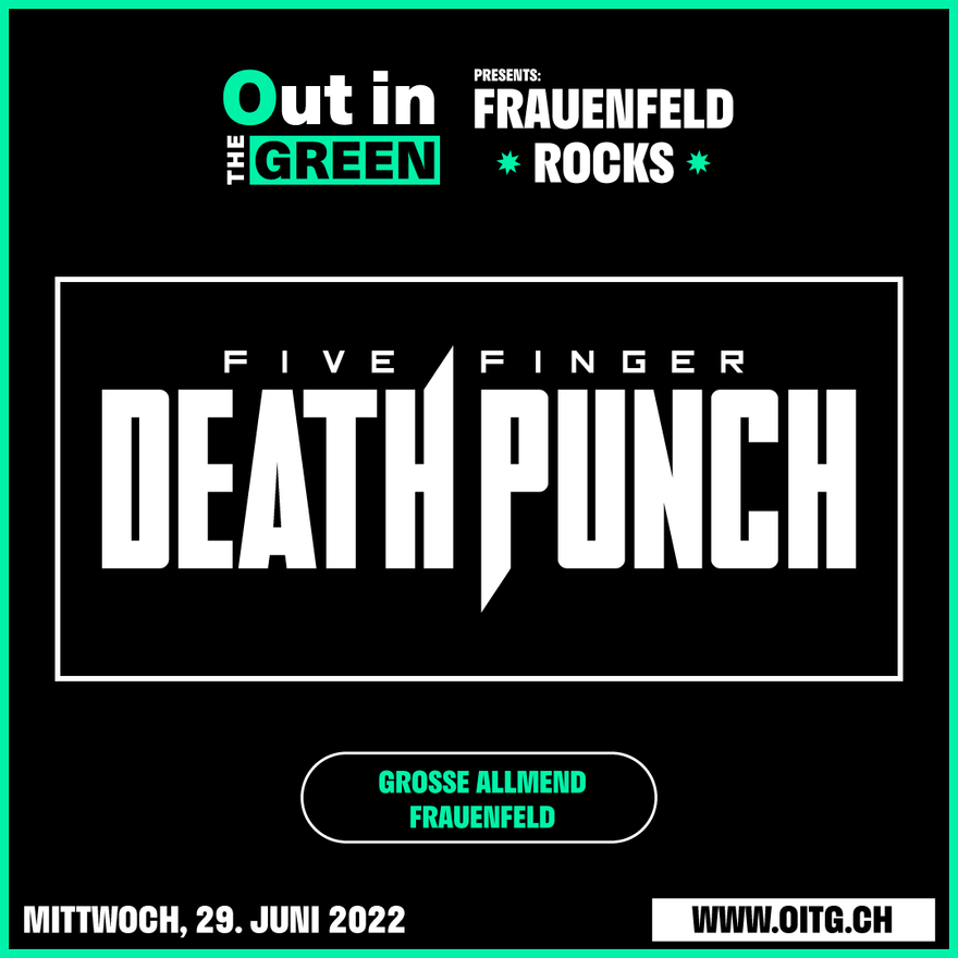 SWITZERLAND! 🇨🇭 5FDP will see you at Frauenfeld Rocks