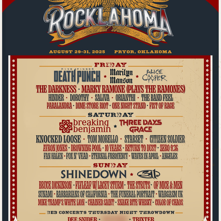 5FDP to Headline Rocklahoma