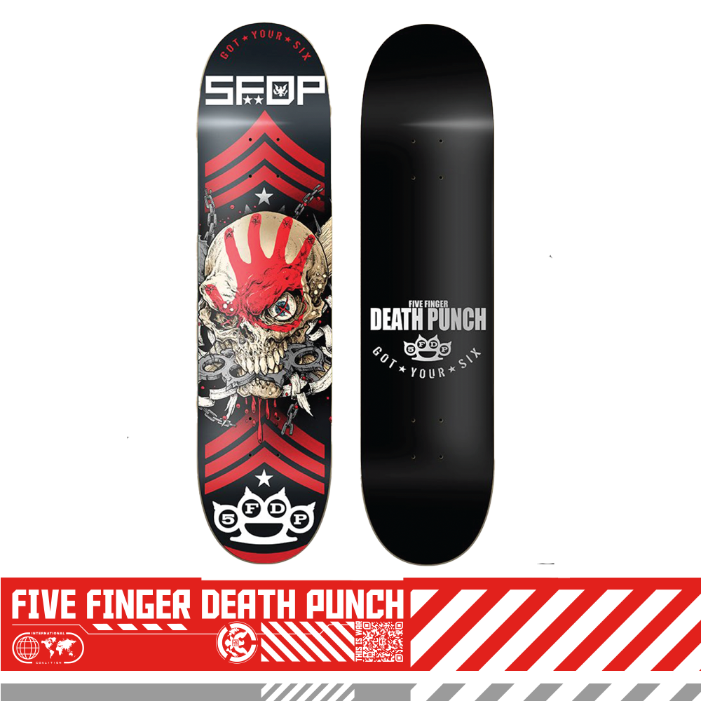 Knucklehead Chevron Skateboard Deck