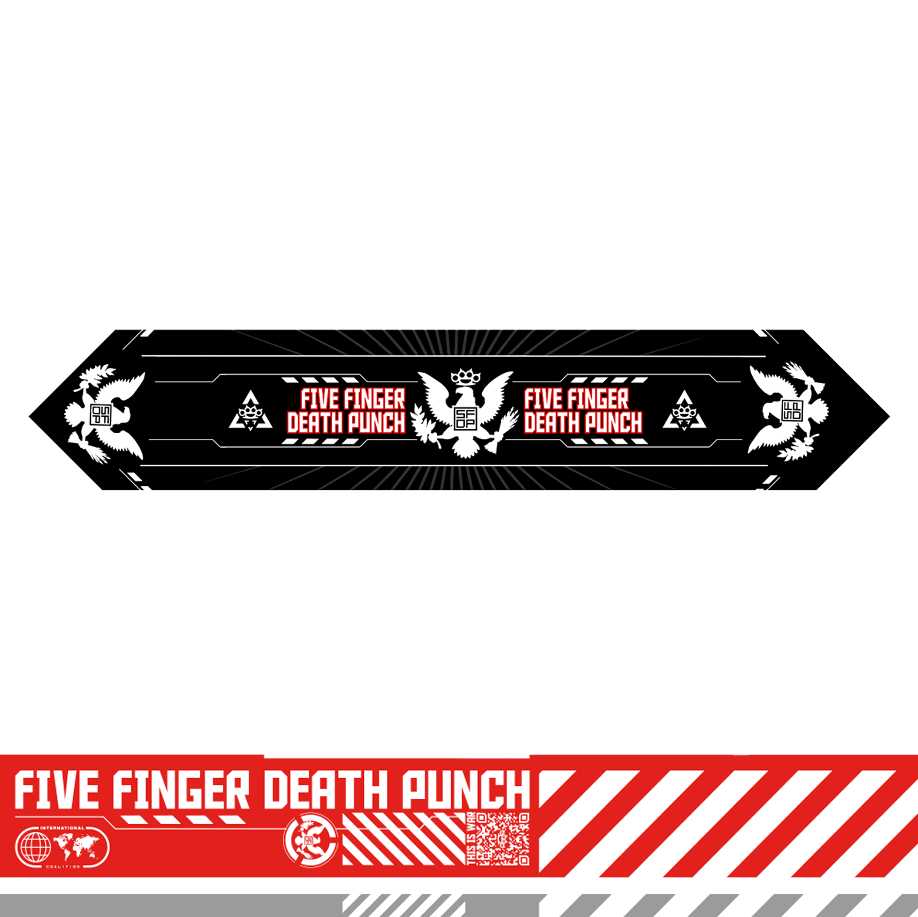Five Finger Death Punch Eagle Headband