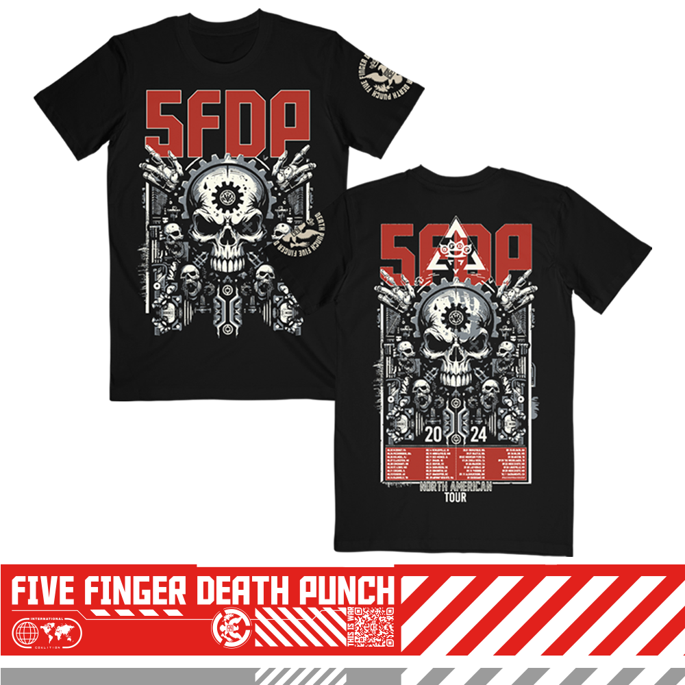 Gearhead 2024 Tour ITIN Tee – Five Finger Death Punch