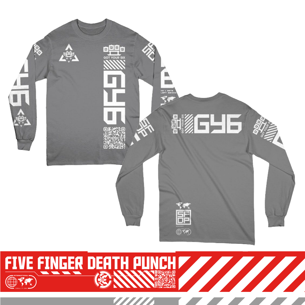 GY6 Grey Long Sleeve Tee