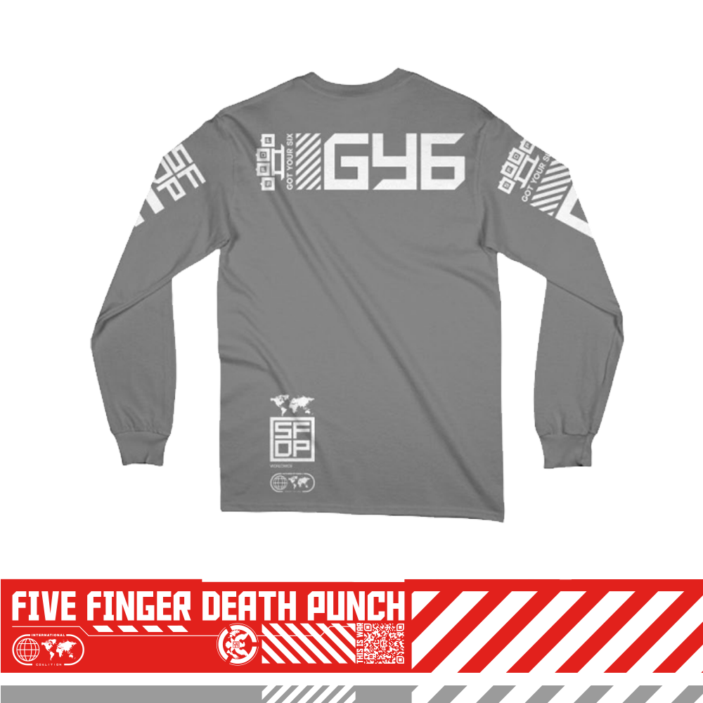 GY6 Grey Long Sleeve Tee