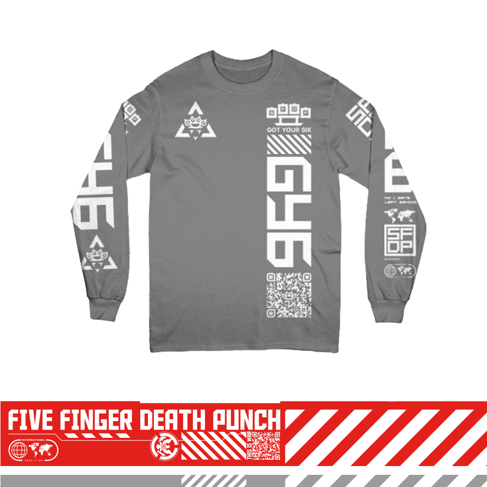 GY6 Grey Long Sleeve Tee