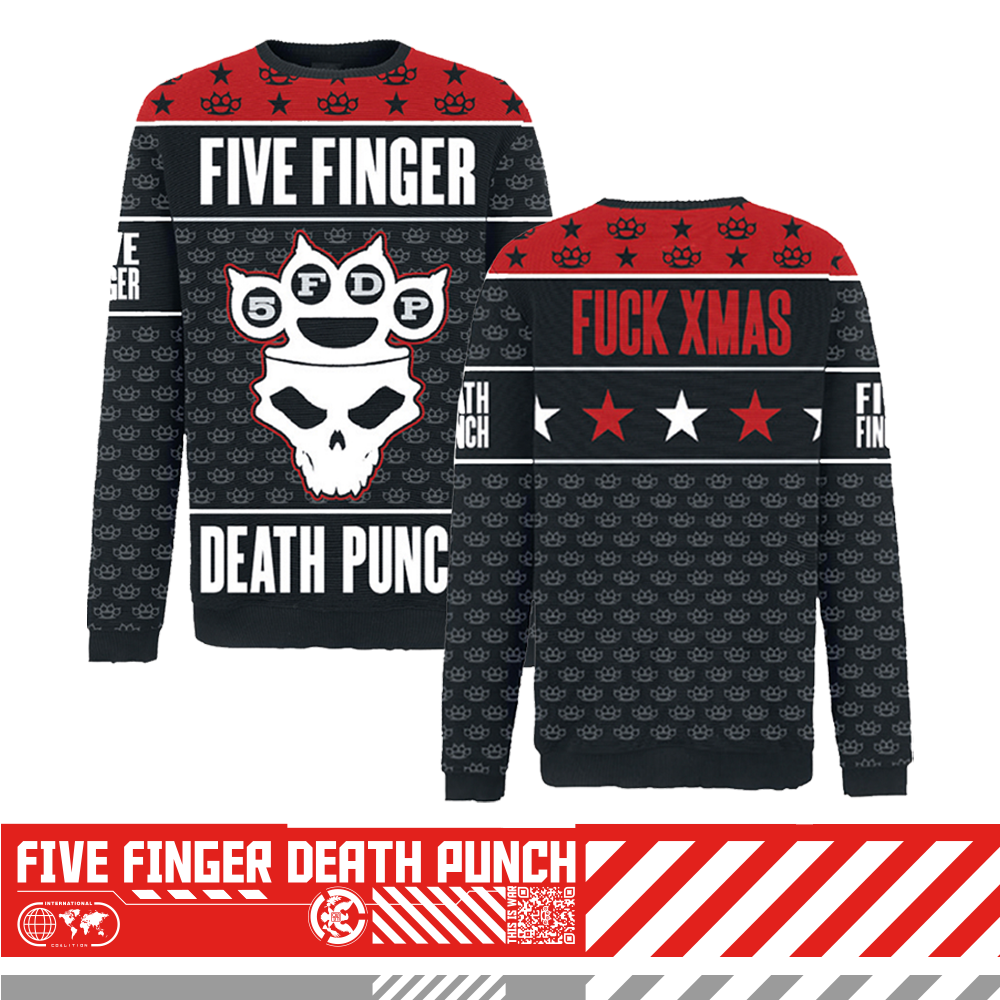 Five Finger Death Punch Holiday Sweater