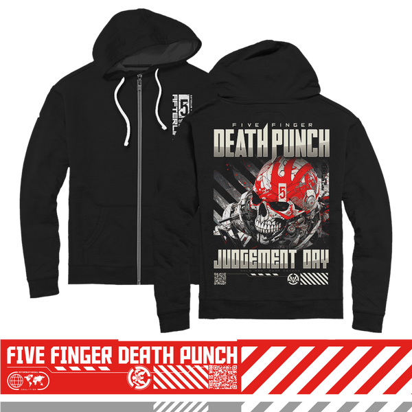 Afterlife Deluxe Edition Zip-up Hoodie – Five Finger Death Punch Afterlife Deluxe Edition Zip-up Hoodie – Five Finger Death Punch