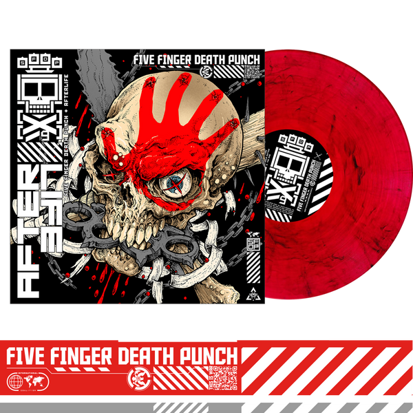 Limited Edition Red Smoke AfterLife LP – Five Finger Death Punch