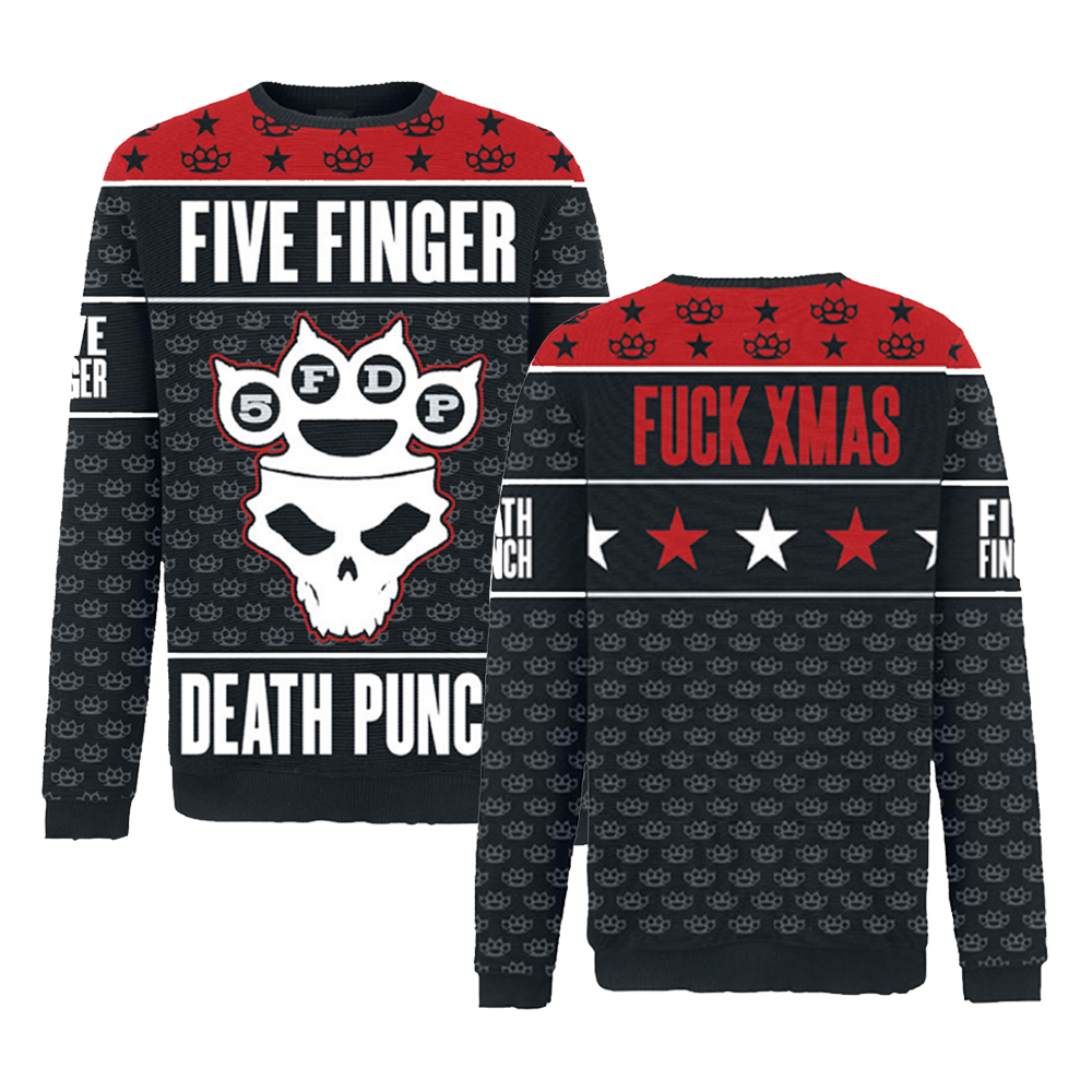 Five Finger Death Punch Holiday Sweater