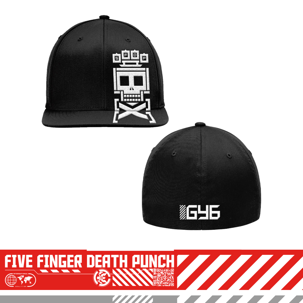 GY6 Skull Fitted Cap