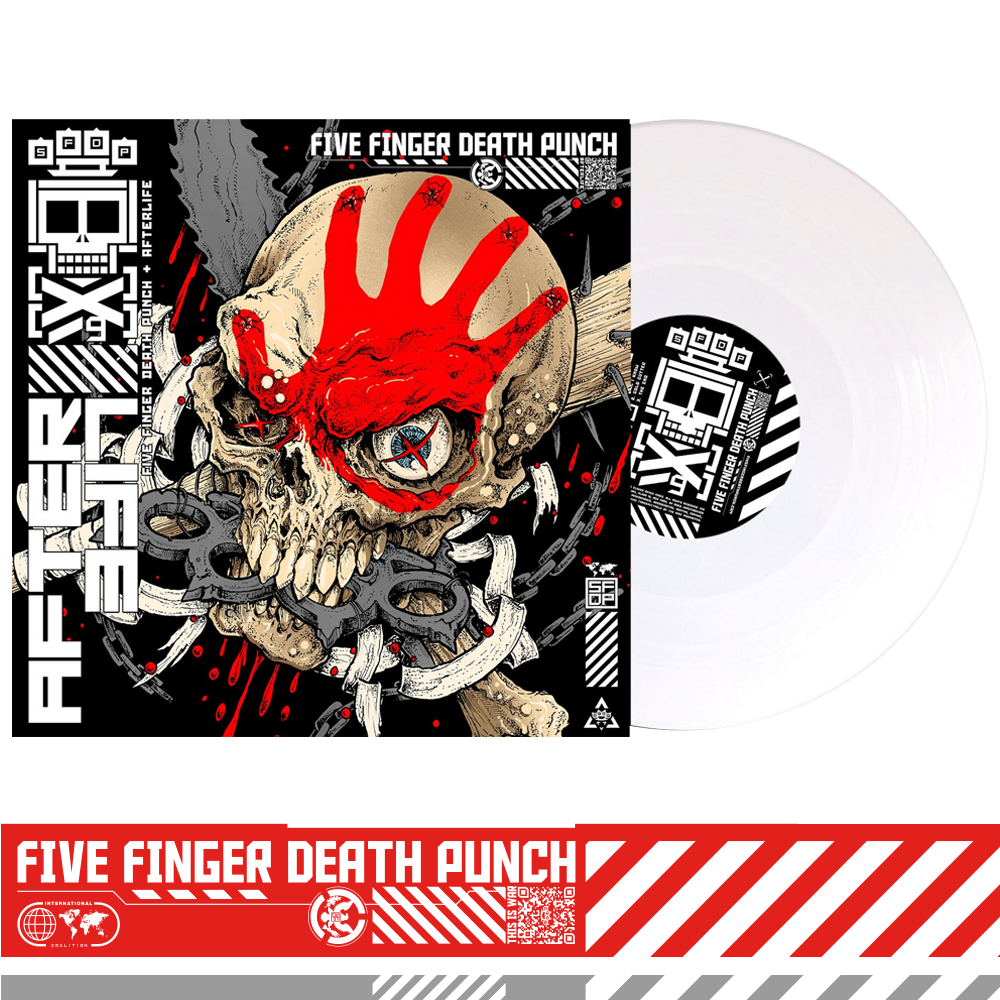 AfterLife LP White Vinyl – Five Finger Death Punch